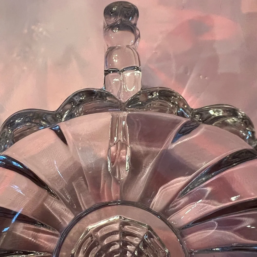 HELSEY Clear Glass Jam Dish